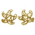 eleganti cercei "baroque sea stars ". aur 14k. manufactura de atelier spaniol